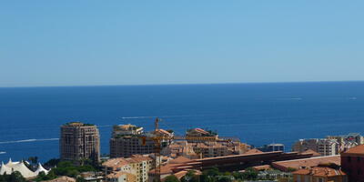 Exclusivité-Dans quartier calme et résidentiel surplombant le Port de Monaco